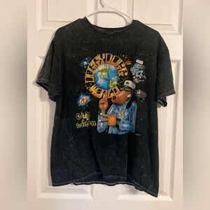 Death Row Records Snoop Doggie Dog Graphic Print Short Sleeve Size M/L